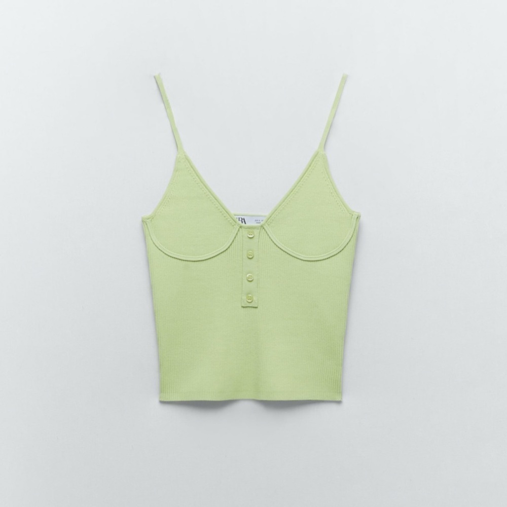Zara | Button Up Tank - Picture 5 of 6